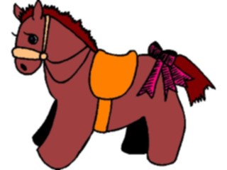 Sticker Custom Preview Image #084313 Kids Stuff Toys Horse5