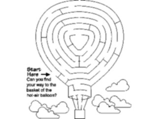 Sticker Custom Preview Image #084393 Kids Stuff Toys Maze Balloon