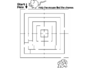 Sticker Custom Preview Image #084408 Kids Stuff Toys Maze Mouse