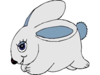 Sticker Custom Preview Image #084497 Kids Stuff Toys Rabbit