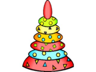 Sticker Custom Preview Image #084515 Kids Stuff Toys Ring Pyramid
