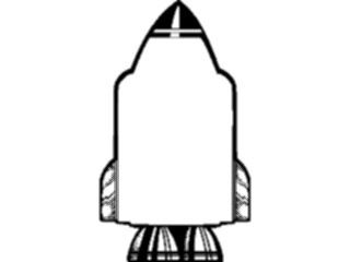 Sticker Custom Preview Image #084521 Kids Stuff Toys Rocket Frame