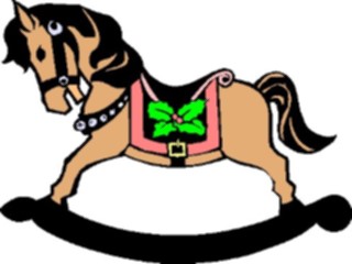 Sticker Custom Preview Image #084522 Kids Stuff Toys Rocking Horse01