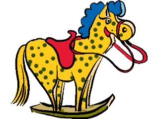 Sticker Custom Preview Image #084524 Kids Stuff Toys Rocking Horse03