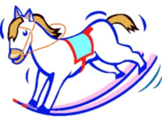 Sticker Custom Preview Image #084530 Kids Stuff Toys Rocking Horse09