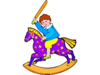 Sticker Custom Preview Image #084536 Kids Stuff Toys Rocking Horse15