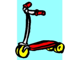 Sticker Custom Preview Image #084553 Kids Stuff Toys Scooter01