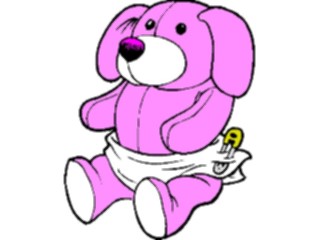 Sticker Custom Preview Image #084594 Kids Stuff Toys Stuffed Dog