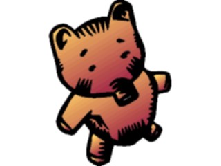 Sticker Custom Preview Image #084607 Kids Stuff Toys Teddy Bear01