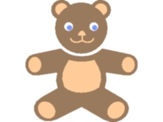 Sticker Custom Preview Image #084609 Kids Stuff Toys Teddy Bear03