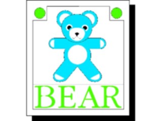 Sticker Custom Preview Image #084612 Kids Stuff Toys Teddy Bear06