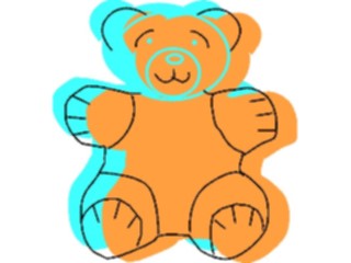 Sticker Custom Preview Image #084646 Kids Stuff Toys Teddy Bear40