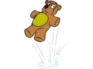 Sticker Custom Preview Image #084659 Kids Stuff Toys Teddy Bear Bouncing