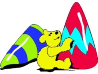 Sticker Custom Preview Image #084662 Kids Stuff Toys Teddy Bear Cones