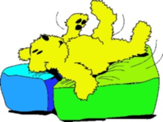 Sticker Custom Preview Image #084675 Kids Stuff Toys Teddy Bear Relaxing1