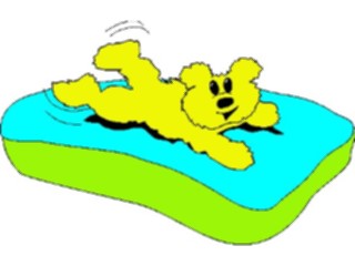 Sticker Custom Preview Image #084676 Kids Stuff Toys Teddy Bear Relaxing2