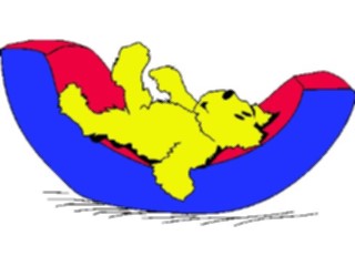 Sticker Custom Preview Image #084677 Kids Stuff Toys Teddy Bear Relaxing3