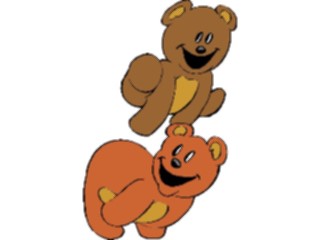 Sticker Custom Preview Image #084685 Kids Stuff Toys Teddy Bears Playing