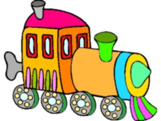 Sticker Custom Preview Image #084749 Kids Stuff Toys Train07