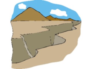 Sticker Custom Preview Image #085109 Landscapes Landscapes Desert Fissure