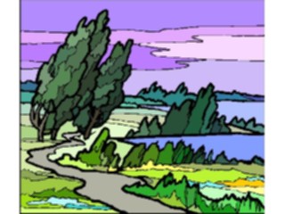 Sticker Custom Preview Image #085193 Landscapes Landscapes Hiking Trail