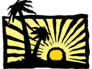 Sticker Custom Preview Image #085492 Landscapes Landscapes Sunset08