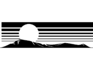 Sticker Custom Preview Image #085495 Landscapes Landscapes Sunset11
