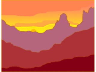 Sticker Custom Preview Image #085496 Landscapes Landscapes Sunset12