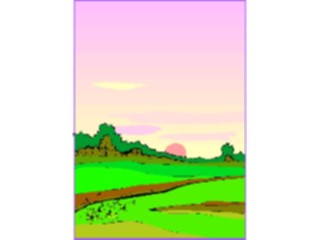 Sticker Custom Preview Image #085499 Landscapes Landscapes Sunset15