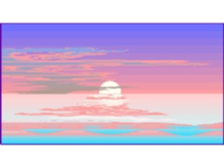 Sticker Custom Preview Image #085503 Landscapes Landscapes Sunset19