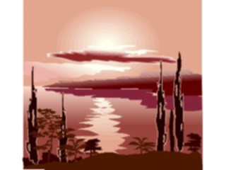 Sticker Custom Preview Image #085506 Landscapes Landscapes Sunset22