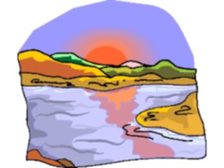 Sticker Custom Preview Image #085511 Landscapes Landscapes Sunset27