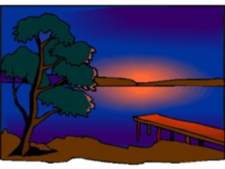 Sticker Custom Preview Image #085514 Landscapes Landscapes Sunset30