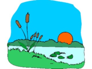 Sticker Custom Preview Image #085516 Landscapes Landscapes Sunset32