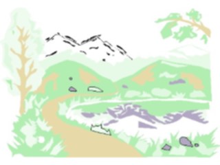 Sticker Custom Preview Image #085707 Landscapes Mountains Mountain Road4