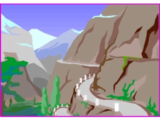 Sticker Custom Preview Image #085708 Landscapes Mountains Mountain Road5