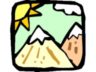 Sticker Custom Preview Image #085816 Landscapes Mountains Mountains102