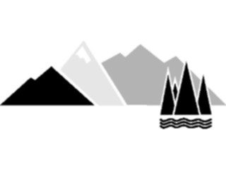 Sticker Custom Preview Image #085829 Landscapes Mountains Mountains115