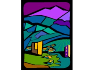 Sticker Custom Preview Image #085888 Landscapes Mountains Mountains174