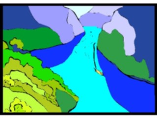 Sticker Custom Preview Image #085968 Landscapes Mountains Mountains River3