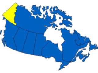 Sticker Custom Preview Image #086019 Maps Canada Yukon2