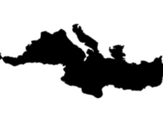 Sticker Custom Preview Image #086225 Maps Continents Regions Mediterranean1