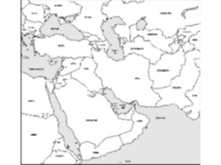 Sticker Custom Preview Image #086236 Maps Continents Regions Middle East8