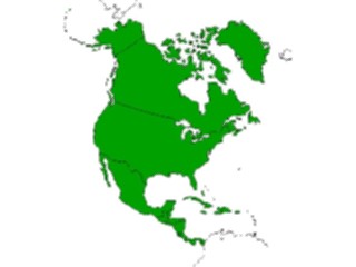 Sticker Custom Preview Image #086238 Maps Continents Regions North America2