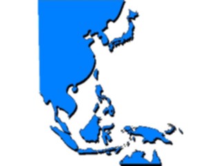 Sticker Custom Preview Image #086268 Maps Continents Regions Southeast Asia3