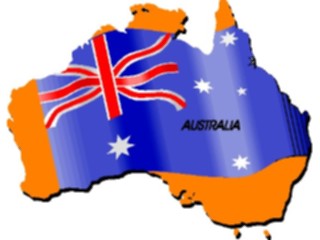 Sticker Custom Preview Image #086311 Maps Countries Australia11