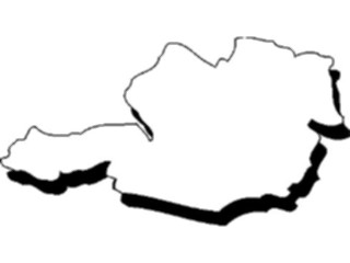 Sticker Custom Preview Image #086315 Maps Countries Austria04