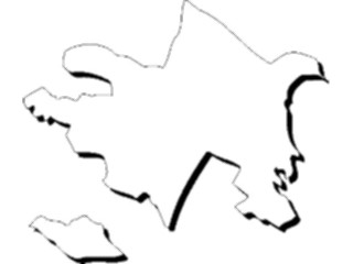 Sticker Custom Preview Image #086324 Maps Countries Azerbaijan2