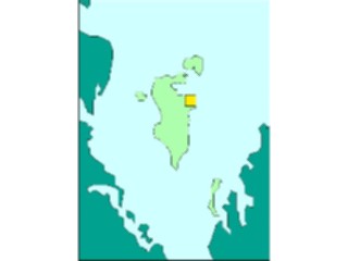 Sticker Custom Preview Image #086328 Maps Countries Bahrain