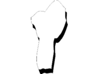 Sticker Custom Preview Image #086341 Maps Countries Benin3